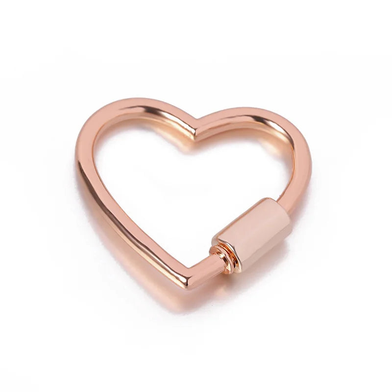 Metal Heart Keychain
